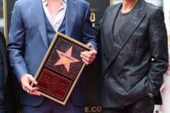 HOLLYWOOD, CALIFORNIA - MAY 23: Chris Hemsworth (L) and Robert Downey Jr. seen at the ceremony honoring Chris Hemsworth with a Star on the Hollywood Walk of Fame on May 23, 2024 in Hollywood, California. (Photo by Eric Charbonneau/Getty Images for Warner Bros.)