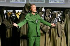 Robert Downey Jr. at the "Marvel Studios" Panel at the 2024 San Diego International Comic-Con on July 27, 2024 in San Diego, California.  (Photo by Michael Buckner/Variety via Getty Images)