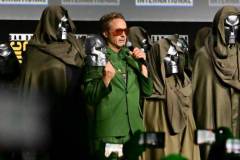 Robert Downey Jr. at the "Marvel Studios" Panel at the 2024 San Diego International Comic-Con on July 27, 2024 in San Diego, California.  (Photo by Michael Buckner/Variety via Getty Images)