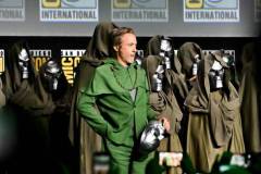 Robert Downey Jr. at the "Marvel Studios" Panel at the 2024 San Diego International Comic-Con on July 27, 2024 in San Diego, California.  (Photo by Michael Buckner/Variety via Getty Images)