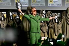 Robert Downey Jr. at the "Marvel Studios" Panel at the 2024 San Diego International Comic-Con on July 27, 2024 in San Diego, California.  (Photo by Michael Buckner/Variety via Getty Images)