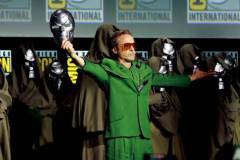 SAN DIEGO, CALIFORNIA - JULY 27: Robert Downey Jr. speaks onstage at the Marvel Studios Panel during 2024 Comic-Con International at San Diego Convention Center on July 27, 2024 in San Diego, California.  (Photo by Matt Winkelmeyer/Getty Images)