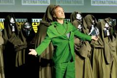 SAN DIEGO, CALIFORNIA - JULY 27: Robert Downey Jr. speaks onstage at the Marvel Studios Panel during 2024 Comic-Con International at San Diego Convention Center on July 27, 2024 in San Diego, California.  (Photo by Matt Winkelmeyer/Getty Images)