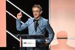 Robert Downey Jr. speaks onstage at 38th Annual American Cinematheque Awards at The Beverly Hilton on December 06, 2024 in Beverly Hills, California. (Photo by Michael Buckner/Variety via Getty Images)
