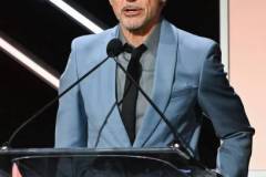 Robert Downey Jr. speaks onstage at 38th Annual American Cinematheque Awards at The Beverly Hilton on December 06, 2024 in Beverly Hills, California. (Photo by Michael Buckner/Variety via Getty Images)