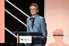 Robert Downey Jr. speaks onstage at 38th Annual American Cinematheque Awards at The Beverly Hilton on December 06, 2024 in Beverly Hills, California. (Photo by Michael Buckner/Variety via Getty Images)