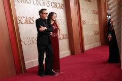 Robert Downey Jr., Susan Downey at the 97th Oscars held at the Dolby Theatre on March 2, 2025 in Hollywood, California. (Photo by JC Olivera/WWD via Getty Images)