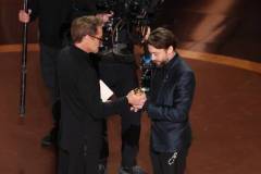 Robert Downey Jr., Kieran Culkin at the 97th Oscars held at the Dolby Theatre on March 2, 2025 in Hollywood, California. (Photo by Rich Polk/Penske Media via Getty Images)