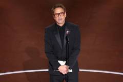 Robert Downey Jr. at the 97th Oscars held at the Dolby Theatre on March 2, 2025 in Hollywood, California. (Photo by Rich Polk/Penske Media via Getty Images)