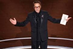 Robert Downey Jr. at the 97th Oscars held at the Dolby Theatre on March 2, 2025 in Hollywood, California. (Photo by Rich Polk/Penske Media via Getty Images)