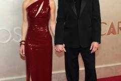 HOLLYWOOD, CALIFORNIA - MARCH 02: (L-R) Susan Downey and Robert Downey Jr.  attend the 97th Annual Oscars at Dolby Theatre on March 02, 2025 in Hollywood, California. (Photo by Arturo Holmes/WireImage)