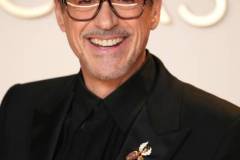 HOLLYWOOD, CALIFORNIA - MARCH 02: Robert Downey Jr. poses in the press room during the 97th Annual Oscars at Dolby Theatre on March 02, 2025 in Hollywood, California. (Photo by Jeff Kravitz/FilmMagic)