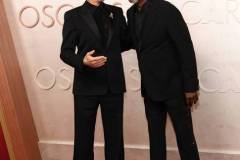 HOLLYWOOD, CALIFORNIA - MARCH 02:  (L-R) Robert Downey Jr. and Samuel L. Jackson attend the 97th Annual Oscars at Dolby Theatre on March 02, 2025 in Hollywood, California. (Photo by Chelsea Guglielmino/FilmMagic)