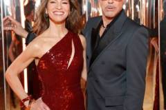 BEVERLY HILLS, CALIFORNIA - MARCH 02: EXCLUSIVE COVERAGE (L-R) Susan Downey and Robert Downey Jr. attend the 2025 Vanity Fair Oscar Party Hosted By Radhika Jones at Wallis Annenberg Center for the Performing Arts on March 02, 2025 in Beverly Hills, California. (Photo by Stefanie Keenan/VF25/WireImage for Vanity Fair)