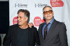 Mark Ruffalo, Robert Downey Jr. at The Center at West Park's "All the President's Men" Reading held at Guild Hall on August 25, 2025 in East Hampton, New York. (Photo by Stephanie Augello/Variety via Getty Images)