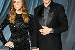 Susan Downey, Robert Downey Jr. at Fifth Annual Academy Museum Gala at Academy Museum of Motion Pictures on October 18, 2025 in Los Angeles, California. (Photo by Michael Buckner/WWD via Getty Images)