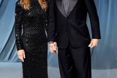 LOS ANGELES, CALIFORNIA - OCTOBER 18: (L-R) Susan Downey and Robert Downey Jr. attend the 5th Annual Academy Museum Gala at the Academy Museum of Motion Pictures, Ted Mann Theater on October 18, 2025 in Los Angeles, California. (Photo by Frazer Harrison/WireImage)