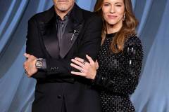 LOS ANGELES, CALIFORNIA - OCTOBER 18: (L-R) Robert Downey Jr. and Susan Downey attend the 5th Annual Academy Museum Gala at the Academy Museum of Motion Pictures, Ted Mann Theater on October 18, 2025 in Los Angeles, California. (Photo by John Shearer/FilmMagic)