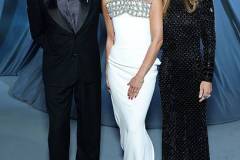 LOS ANGELES, CALIFORNIA - OCTOBER 18: (FOR EDITORIAL USE ONLY) (L-R) Robert Downey Jr., Amy Homma, Director & President of the Academy Museum, and Susan Downey attend the Academy Museum 5th Annual Gala in Partnership with Rolex at Academy Museum of Motion Pictures on October 18, 2025 in Los Angeles, California. (Photo by Stefanie Keenan/Oscars/Getty Images for  Academy Museum of Motion Pictures)