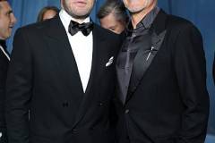 LOS ANGELES, CALIFORNIA - OCTOBER 18: (FOR EDITORIAL USE ONLY) (L-R) Joel Edgerton and Robert Downey Jr. attend the Academy Museum 5th Annual Gala in Partnership with Rolex at Academy Museum of Motion Pictures on October 18, 2025 in Los Angeles, California. (Photo by Stefanie Keenan/Oscars/Getty Images for  Academy Museum of Motion Pictures)