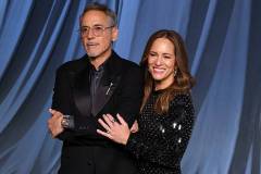 LOS ANGELES, CALIFORNIA - OCTOBER 18: (L-R) Robert Downey Jr. and Susan Downey attend the 5th Annual Academy Museum Gala at the Academy Museum of Motion Pictures, Ted Mann Theater on October 18, 2025 in Los Angeles, California. (Photo by John Shearer/FilmMagic)