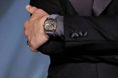 LOS ANGELES, CALIFORNIA - OCTOBER 18: Robert Downey Jr., watch and fashion detail, attends the 5th Annual Academy Museum Gala at the Academy Museum of Motion Pictures, Ted Mann Theater on October 18, 2025 in Los Angeles, California. (Photo by John Shearer/FilmMagic)