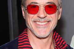 NEW YORK, NEW YORK - DECEMBER 18: (EXCLUSIVE COVERAGE) Robert Downey Jr. poses backstage at the play "Oedipus" on Broadway at Studio 54 Theater on December 18, 2025 in New York City.  (Photo by Bruce Glikas/WireImage)