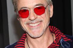 NEW YORK, NEW YORK - DECEMBER 18: (EXCLUSIVE COVERAGE) Robert Downey Jr. poses backstage at the play "Oedipus" on Broadway at Studio 54 Theater on December 18, 2025 in New York City.  (Photo by Bruce Glikas/WireImage)