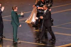 Robert Downey Jr. and Ryan Coogler at the 98th Annual Oscars held at Dolby Theatre on March 15, 2026 in Hollywood, California. (Photo by Rich Polk/Penske Media via Getty Images)
